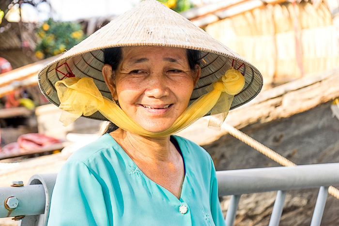 The Floating Flower Market of Ben Binh