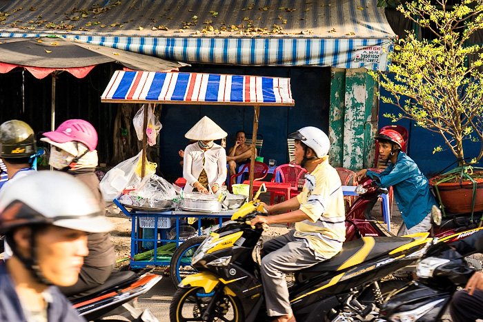 The Floating Flower Market of Ben Binh