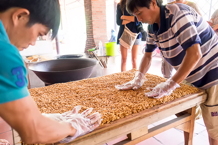 Making Rice Crispy Treats