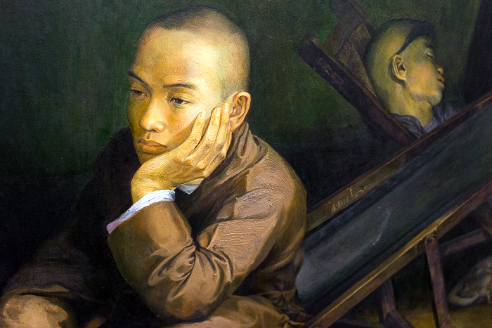 Vietnamese Painting Young Man