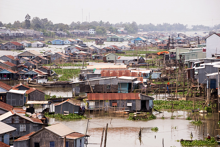 Chau Doc Floating Village