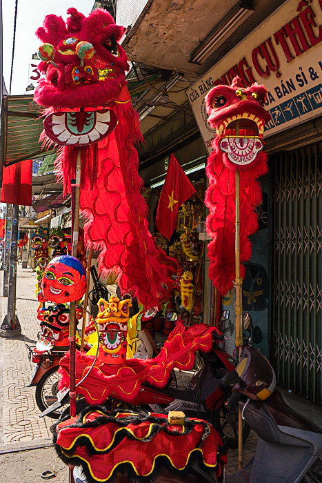 Dragon Dance Chinese New Year in Saigon